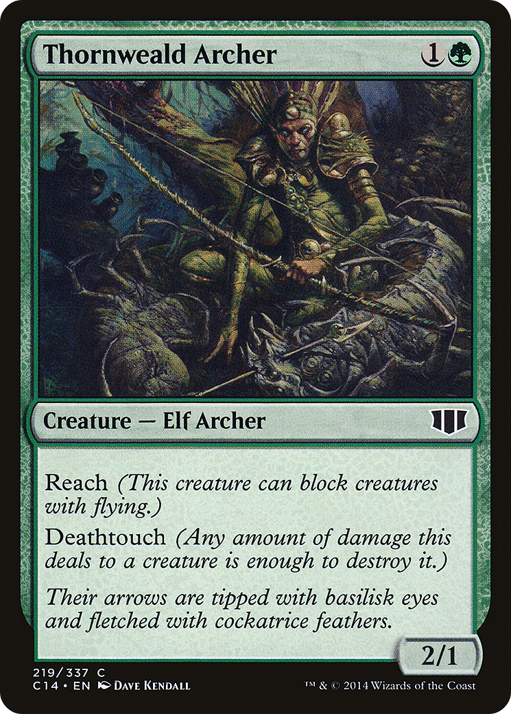 Thornweald Archer (C14-219) [Commander 2014]