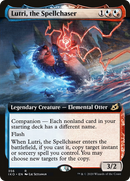 Lutri, the Spellchaser (IKO-356) [Ikoria: Lair of Behemoths]: (companion, Extended Art) Foil