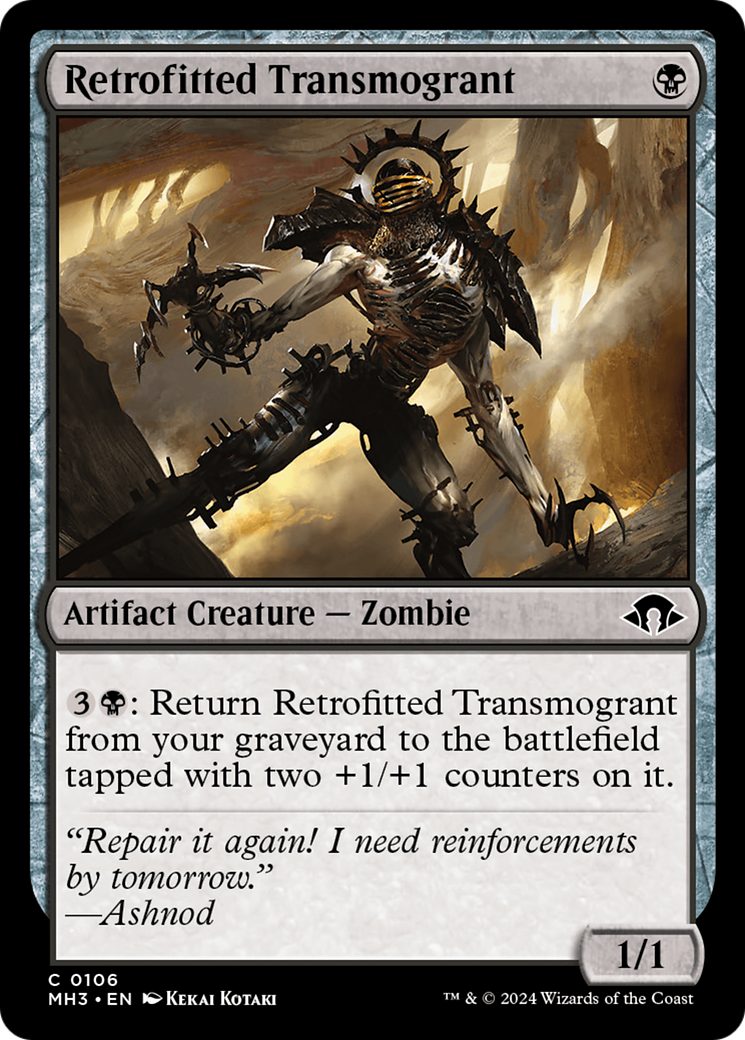 Retrofitted Transmogrant (MH3-106) [Modern Horizons 3] Foil