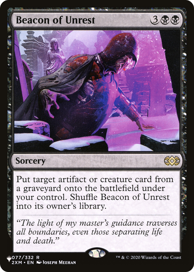 Beacon of Unrest (LIST-2XM-77) [The List]