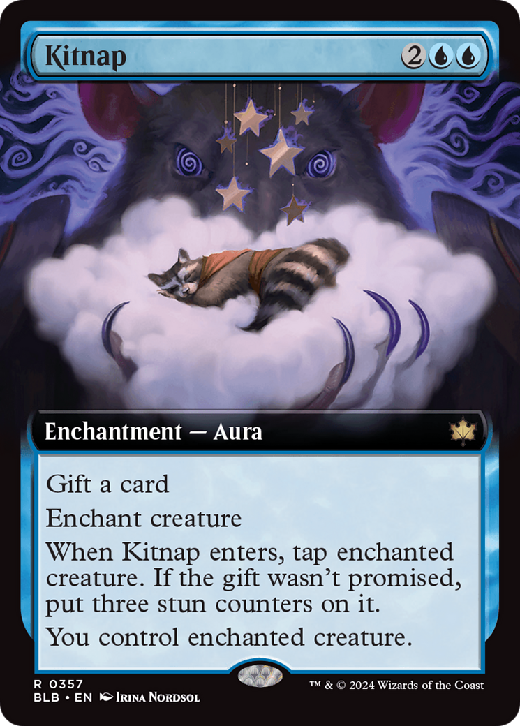 Kitnap (BLB-357) [Bloomburrow]: (Extended Art)