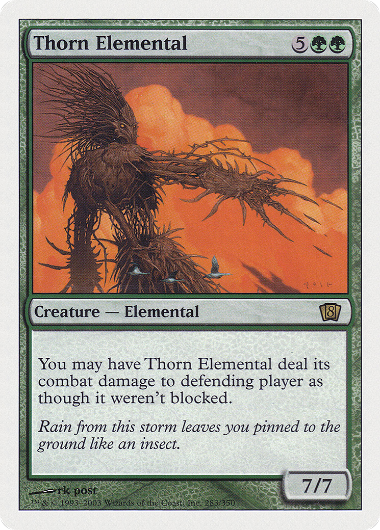 Thorn Elemental (8ED-283) [8th Edition] Foil