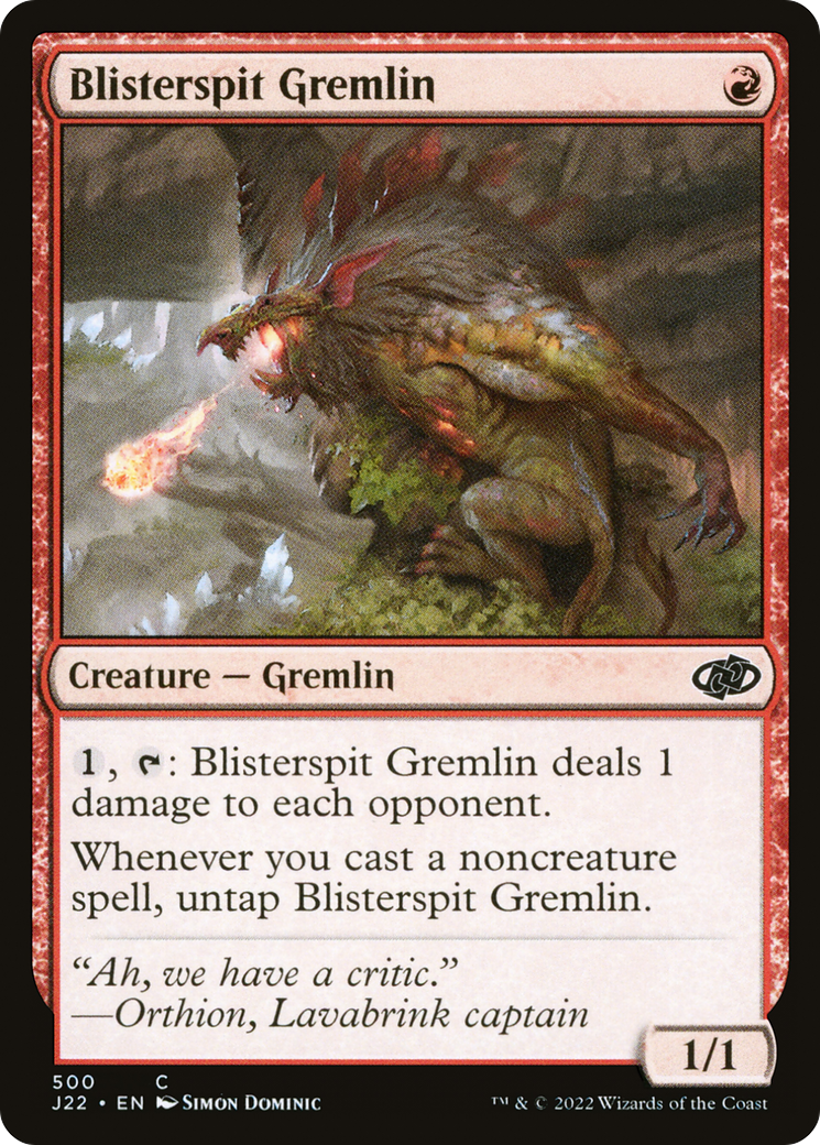 Blisterspit Gremlin (J22-500) [Jumpstart 2022]