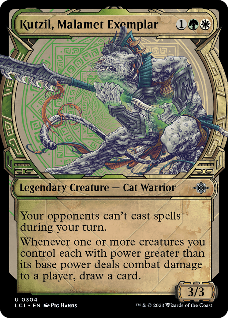 Kutzil, Malamet Exemplar (LCI-304) [The Lost Caverns of Ixalan]: (Showcase)