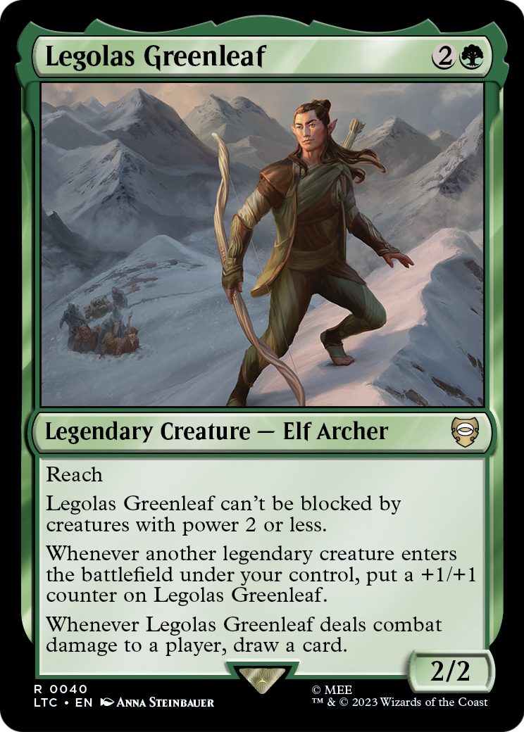 Legolas Greenleaf (LTC-040) [Tales of Middle-earth Commander]