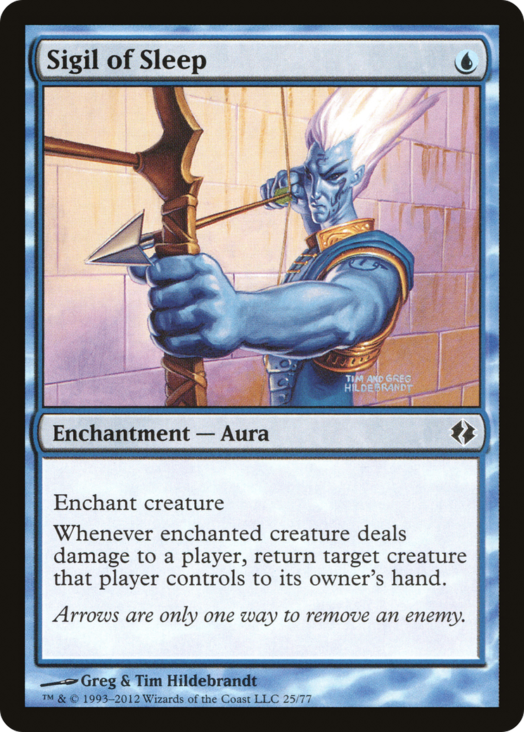 Sigil of Sleep (DDI-025) [Duel Decks: Venser vs. Koth]