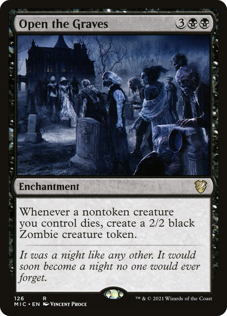 Open the Graves (MIC-126) [Midnight Hunt Commander]