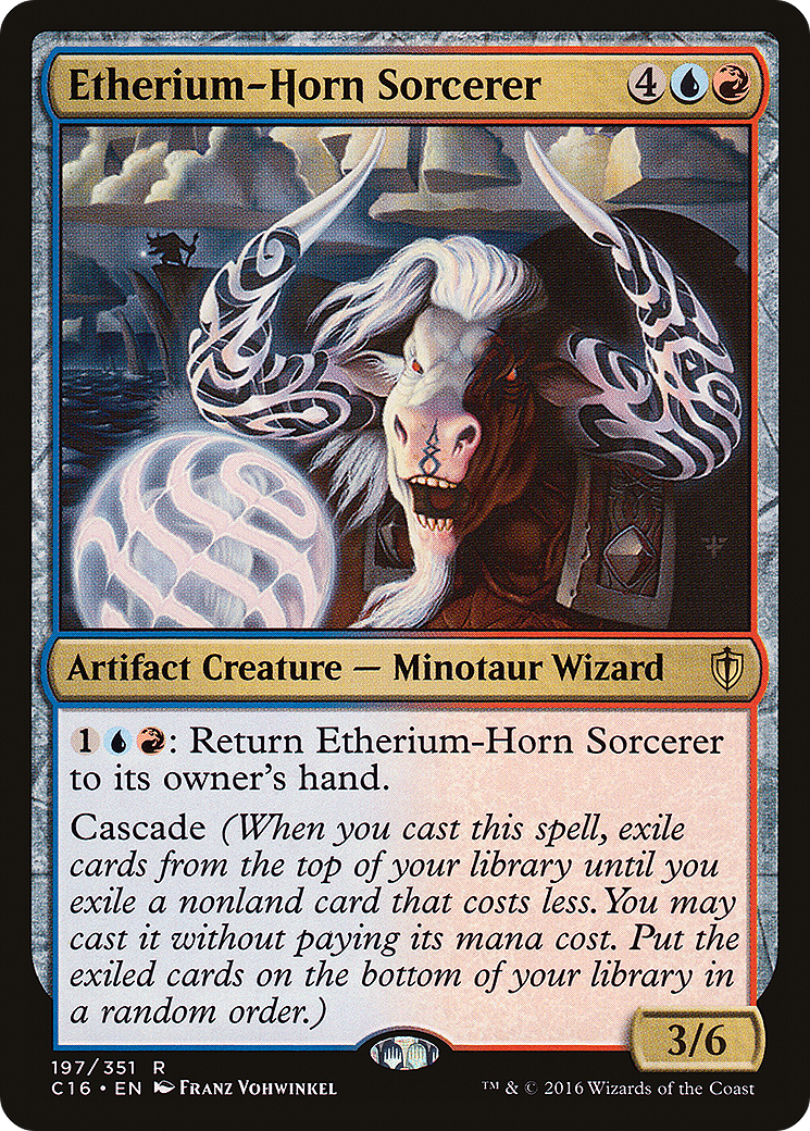 Etherium-Horn Sorcerer (C16-197) [Commander 2016]