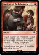 Breaking of the Fellowship (LTR-117) [The Lord of the Rings: Tales of Middle-earth] Foil