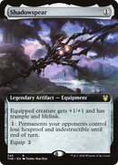 Shadowspear (THB-345) (Extended Art) [Theros Beyond Death]