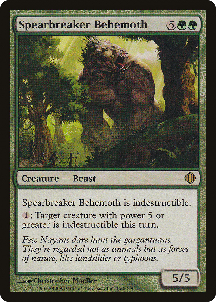 Spearbreaker Behemoth (ALA-150) [Shards of Alara]