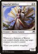 Imperial Subduer (NEO-019) [Kamigawa: Neon Dynasty] Foil