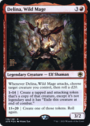 Delina, Wild Mage (PRE-138S) [Adventures in the Forgotten Realms Promos] Foil