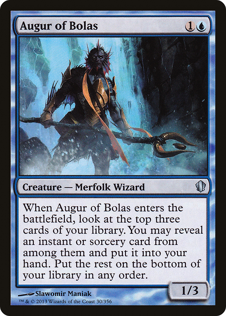 Augur of Bolas (C13-030) [Commander 2013]