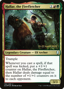 Hallar, the Firefletcher (PRE-196S) [Dominaria Promos] Foil
