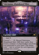 Takenuma, Abandoned Mire (Extended Art) (NEO-505) [Kamigawa: Neon Dynasty]