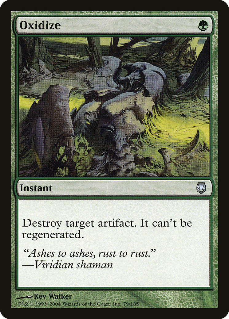 Oxidize (DST-079) [Darksteel] Foil