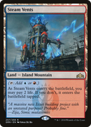 Steam Vents (PPELD-257P) [Guilds of Ravnica Promos] Foil