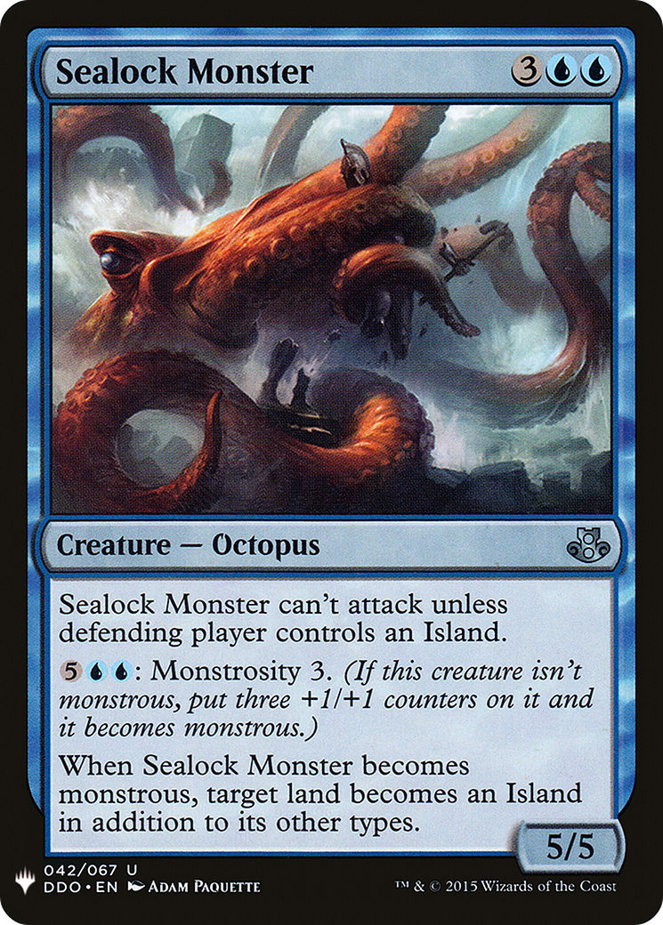 Sealock Monster (LIST-DDO-42) [The List]