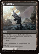 Fell the Profane // Fell Mire (MH3-244) [Modern Horizons 3] Foil