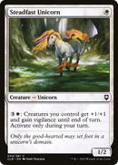 Steadfast Unicorn (CLB-044) [Commander Legends: Battle for Baldur's Gate]
