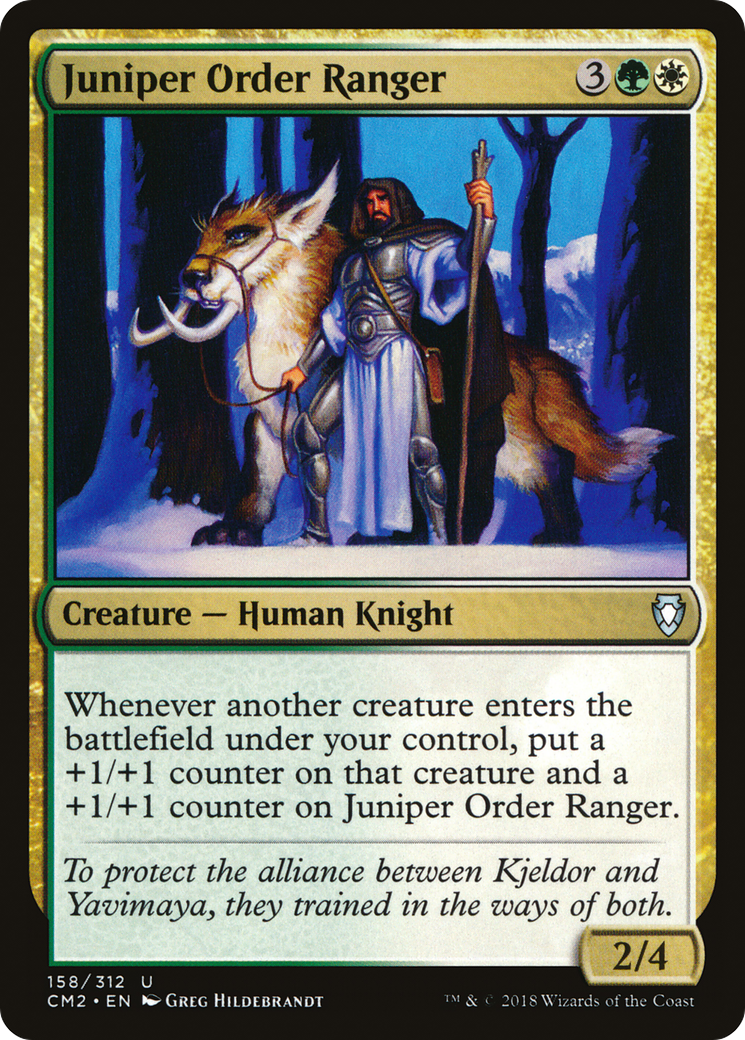 Juniper Order Ranger (CM2-158) [Commander Anthology Volume II]