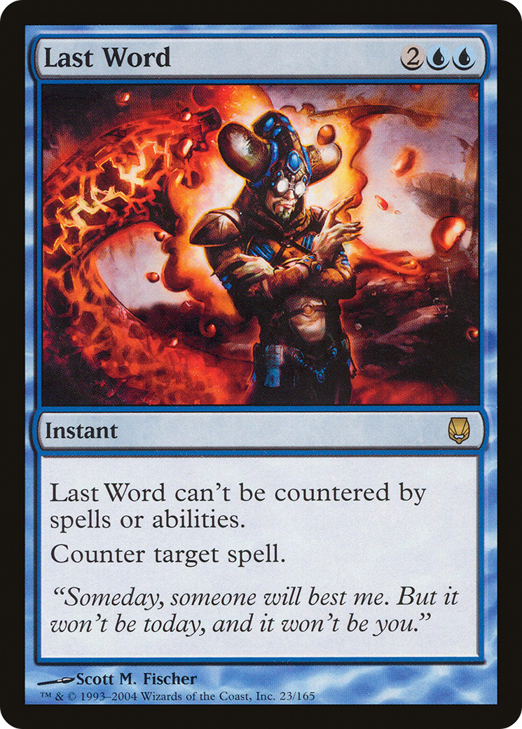 Last Word (DST-023) [Darksteel]