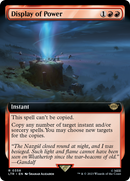 Display of Power (LTR-358) [The Lord of the Rings: Tales of Middle-earth]: (Extended Art) Foil