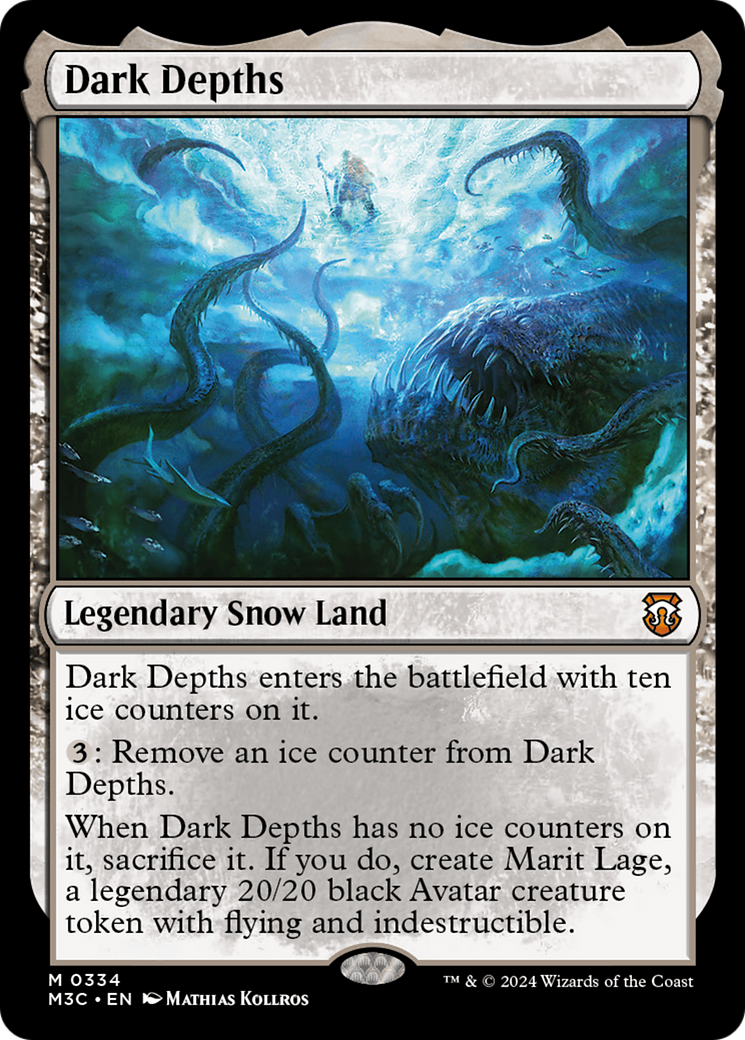 Dark Depths (M3C-334) [Modern Horizons 3 Commander] Foil