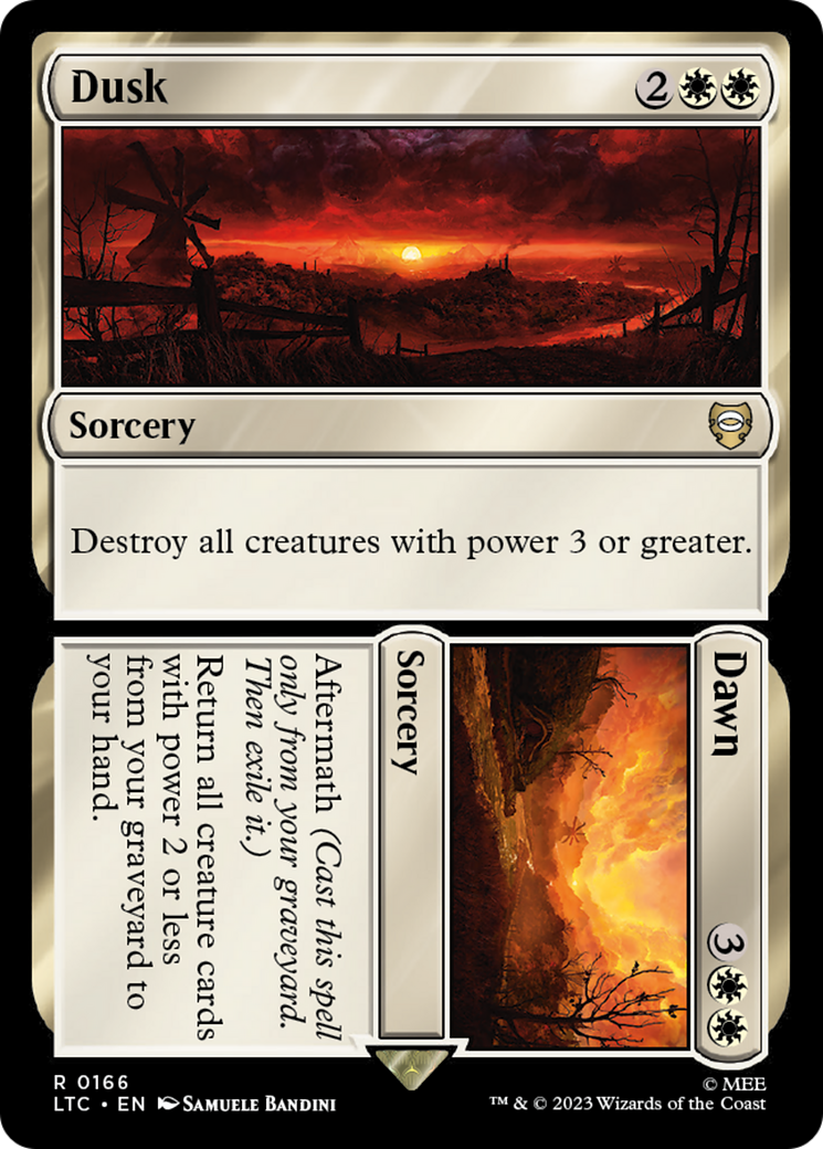 Dusk // Dawn (LTC-166) [Tales of Middle-earth Commander]