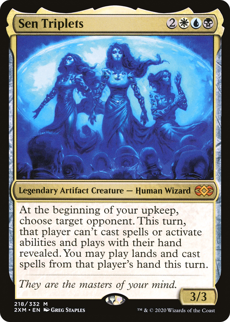 Sen Triplets (2XM-218) [Double Masters] Foil