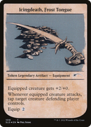 Icingdeath, Frost Tongue (SLD-1018) [Secret Lair Drop]: (Showcase) Foil