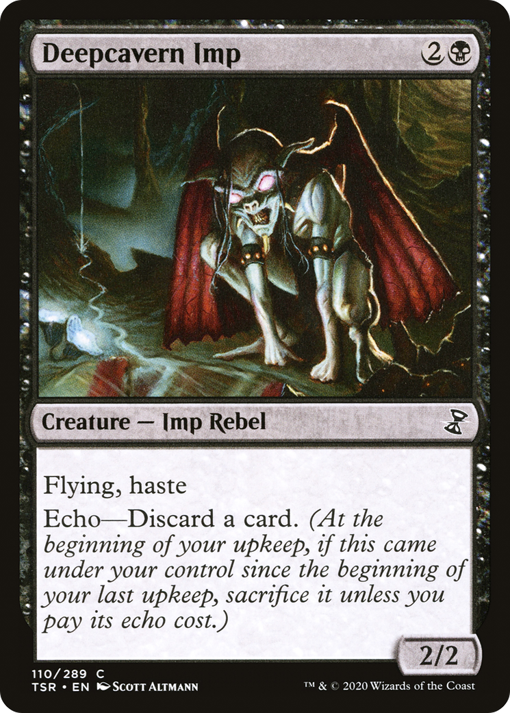 Deepcavern Imp (TSR-110) [Time Spiral Remastered]