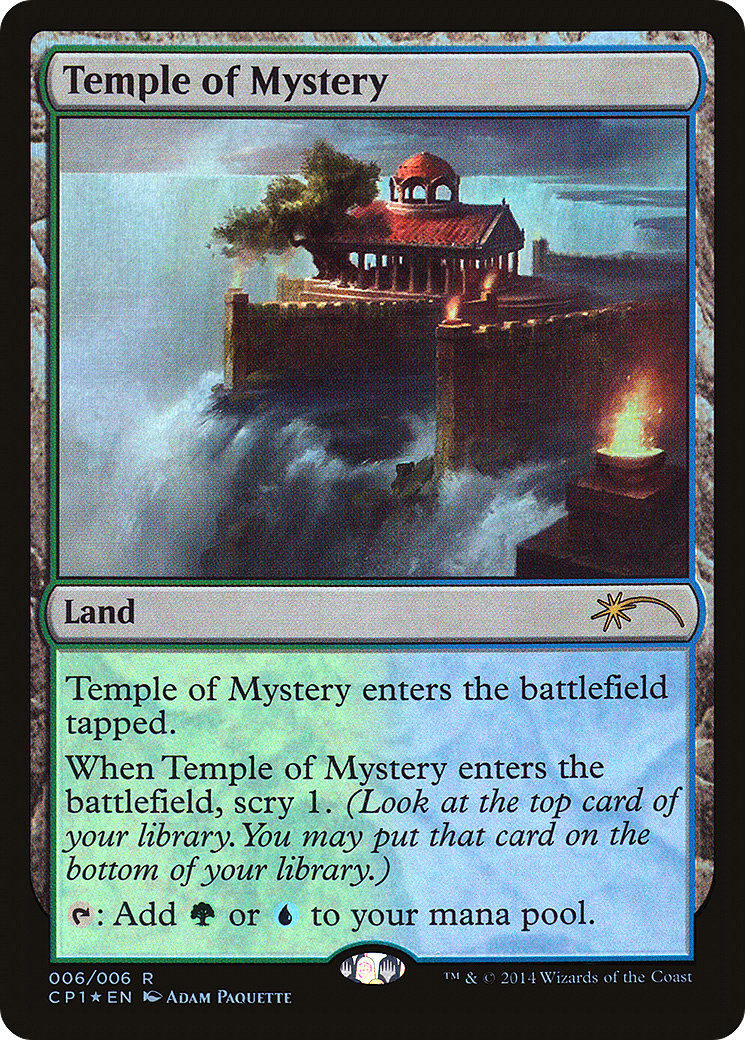 Temple of Mystery (UMP-006) [Magic 2015 Clash Pack] Foil