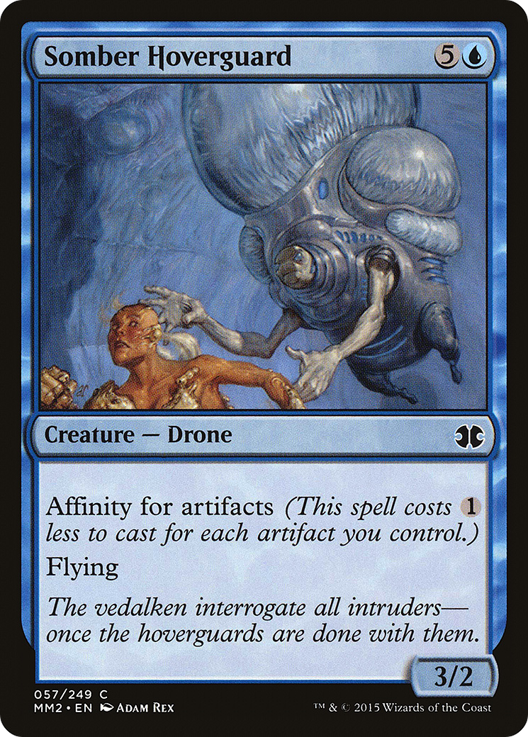 Somber Hoverguard (MM2-057) [Modern Masters 2015]