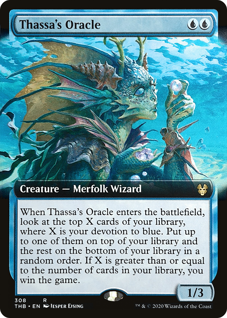 Thassa's Oracle (Extended Art) (THB-308) [Theros Beyond Death]