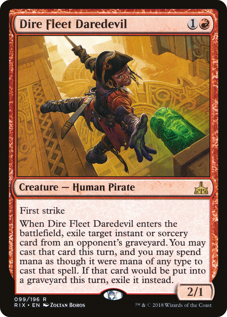 Dire Fleet Daredevil (RIX-099) [Rivals of Ixalan]
