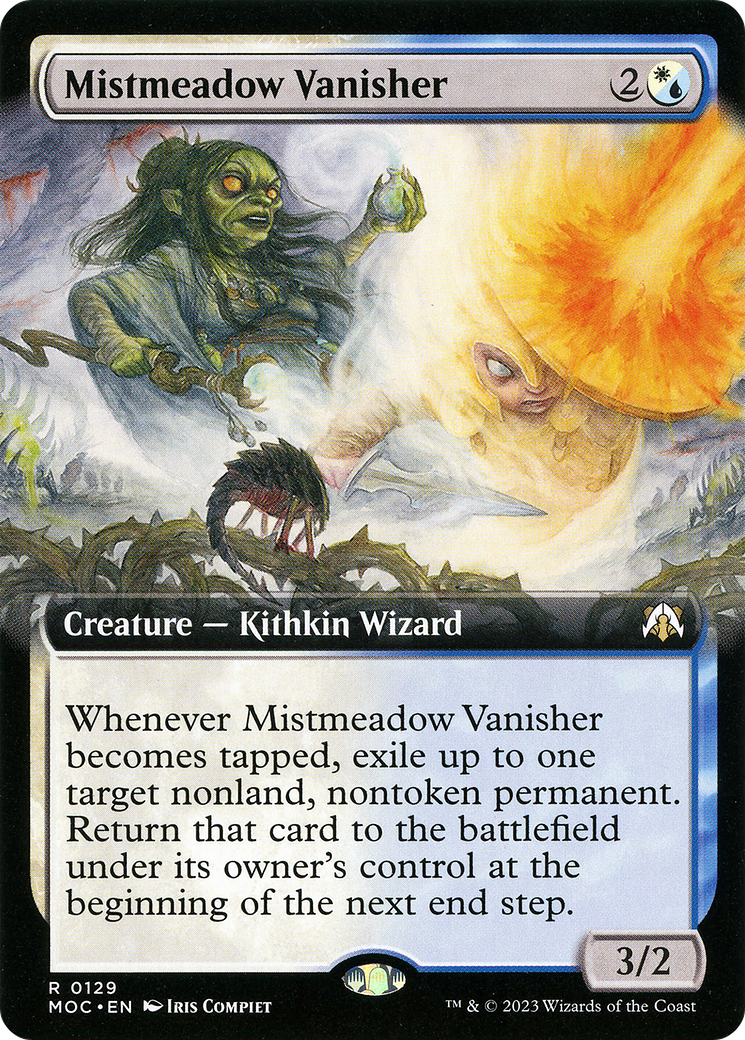 Mistmeadow Vanisher (MOC-129) [March of the Machine Commander]: (Extended Art)