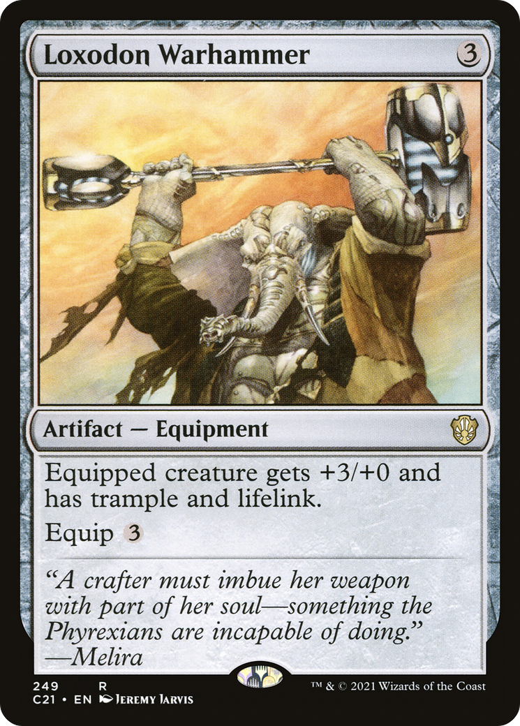 Loxodon Warhammer (C21-249) [Commander 2021]