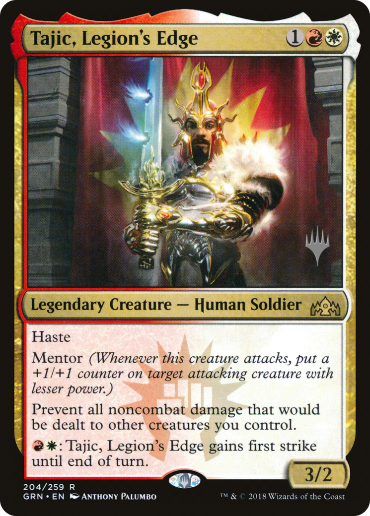 Tajic, Legion's Edge (PPTHB-204P) [Promo Pack: Guilds of Ravnica Promos]