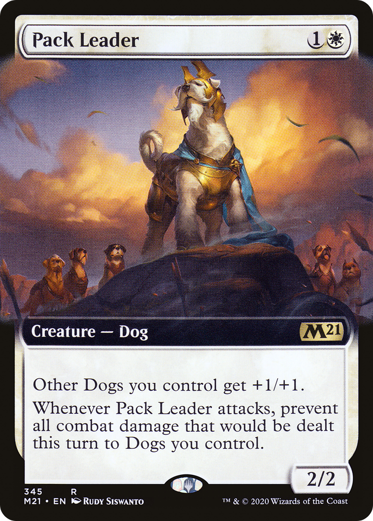 Pack Leader (M21-345) [Core Set 2021]: (Extended Art) Foil
