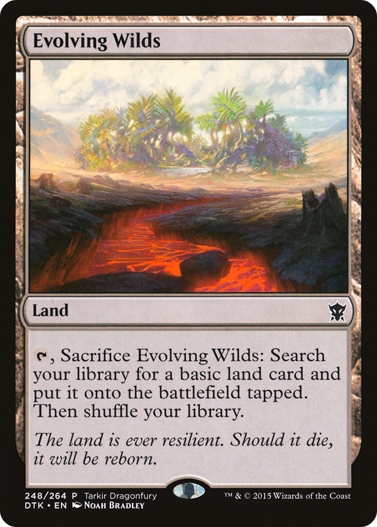 Evolving Wilds (TDP-248) [Tarkir Dragonfury]