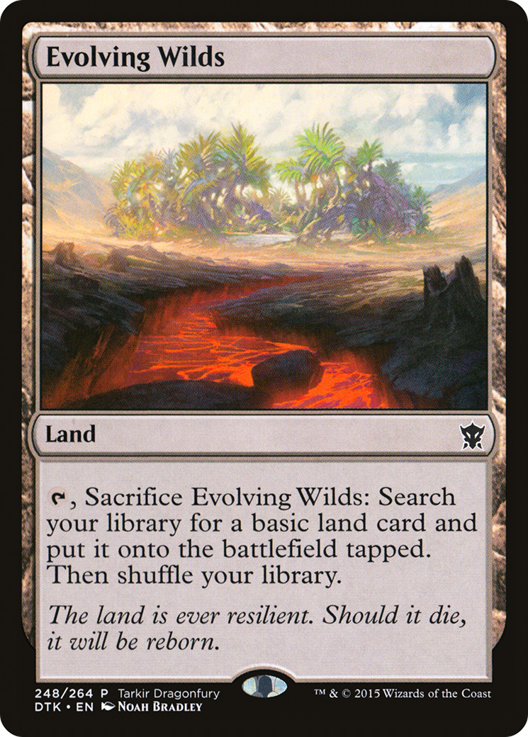 Evolving Wilds (TDP-248) [Tarkir Dragonfury]