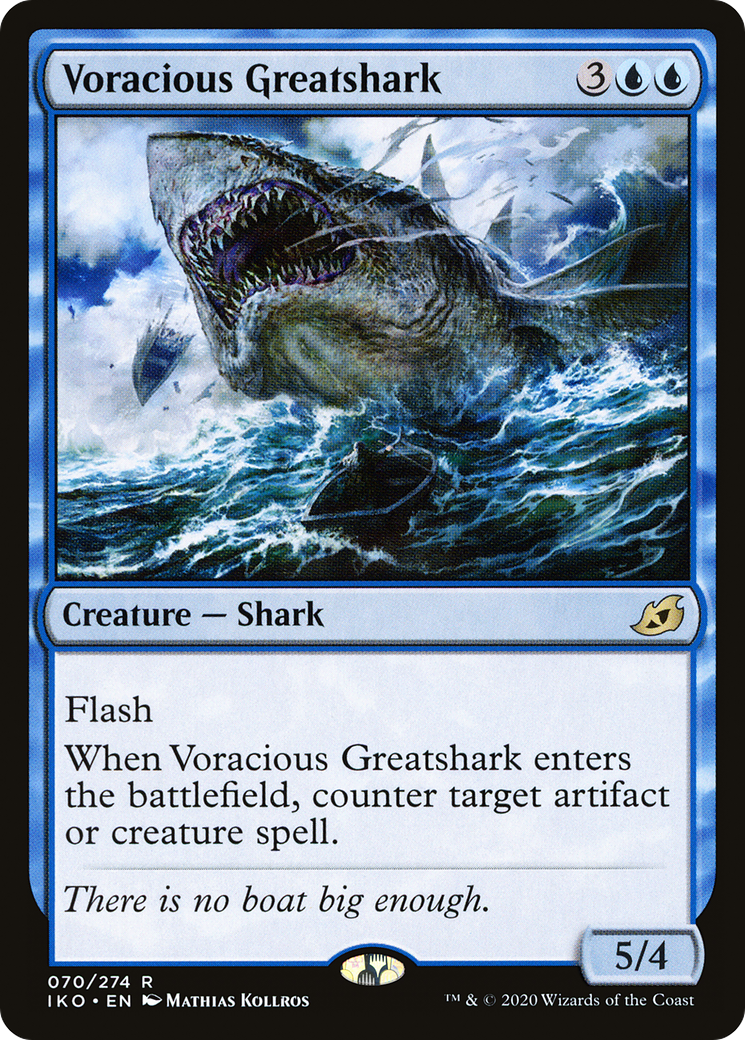 Voracious Greatshark (IKO-070) [Ikoria: Lair of Behemoths]