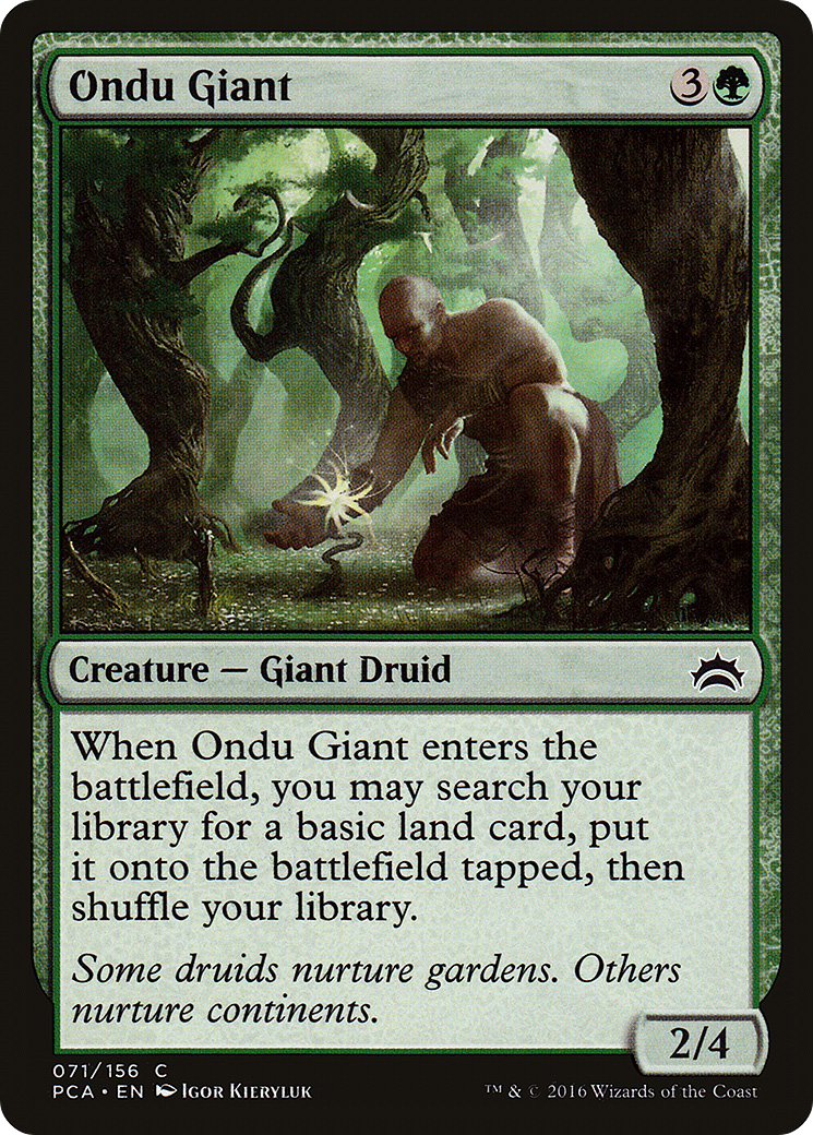 Ondu Giant (PCA-071) [Planechase Anthology]