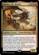 Rakdos, the Muscle (POTJ-226P) [Outlaws of Thunder Junction Promos] Foil