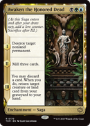 Awaken the Honored Dead (TDM-170) [Tarkir: Dragonstorm]: (enchantment)