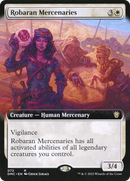 Robaran Mercenaries (DMC-072) [Dominaria United Commander]: (Extended Art) Foil
