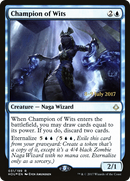 Champion of Wits (PRE-31S) [Hour of Devastation Promos] Foil