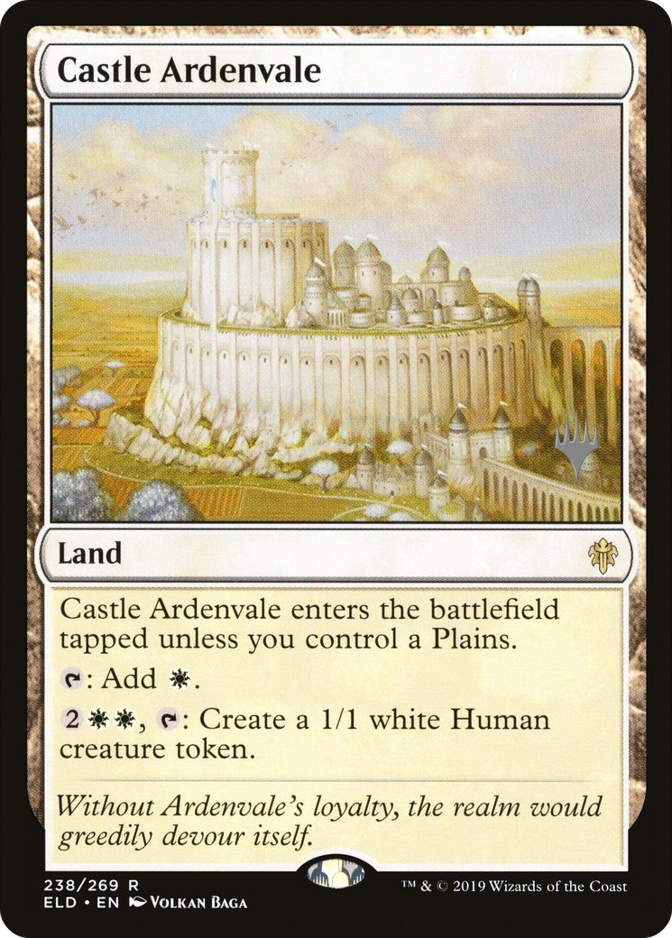 Castle Ardenvale (PPELD-238P) [Promo Pack: Throne of Eldraine Promos]